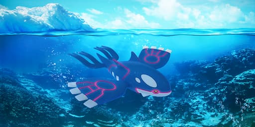 Kyogre in 5-Sterne-Raid-Kämpfen